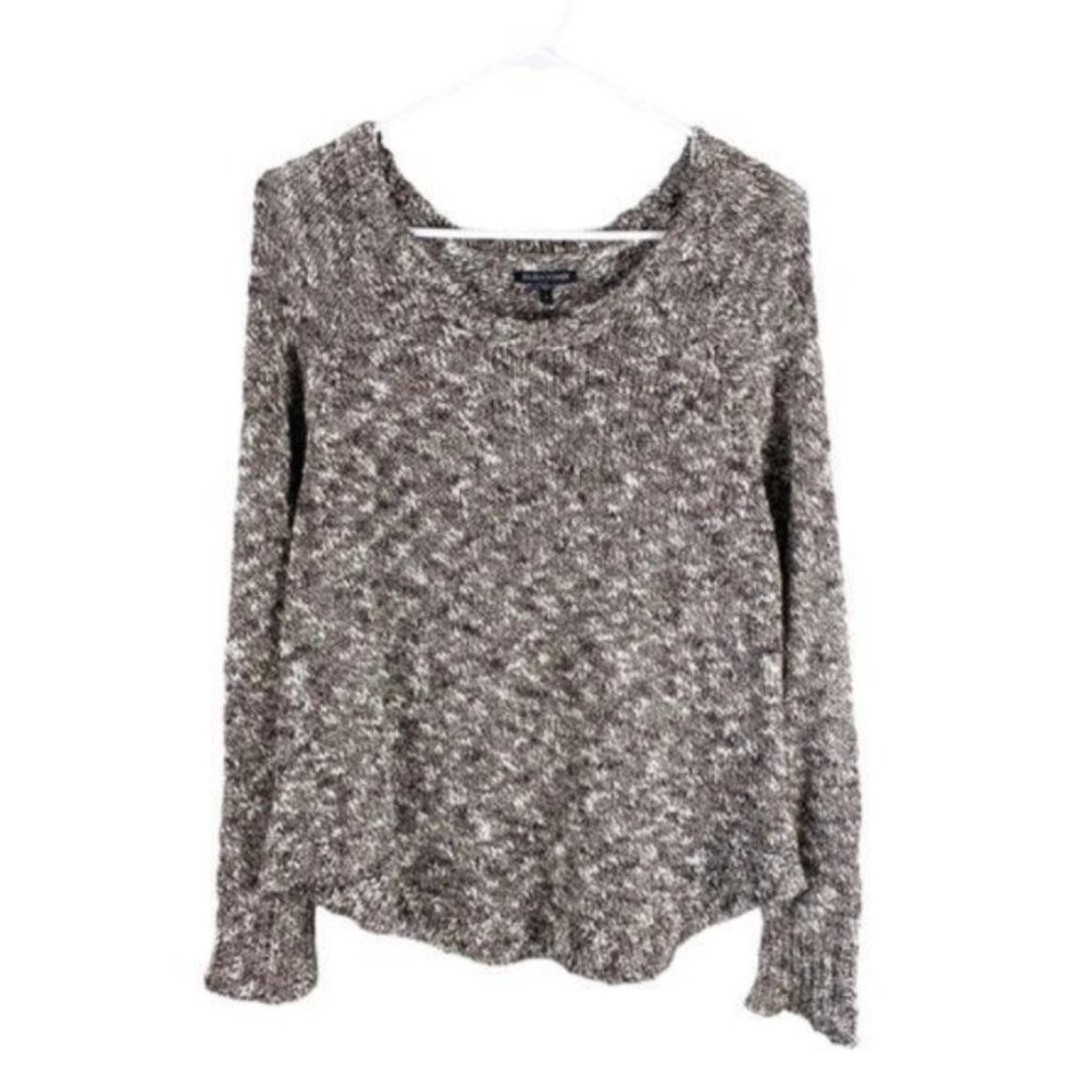 Eileen Fisher marled Slub sweater size small